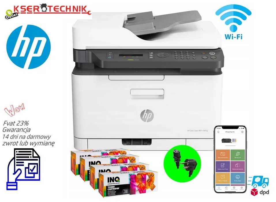 Drukarka wielofunkcyjna laserowa (kolor) HP Color Laser MFP 179 nw