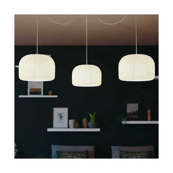 Nowa Lampa wisząca Linden beżowa 3 x E27 Inspire