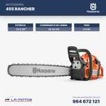 Motosserra Husqvarna 455 RANCHER