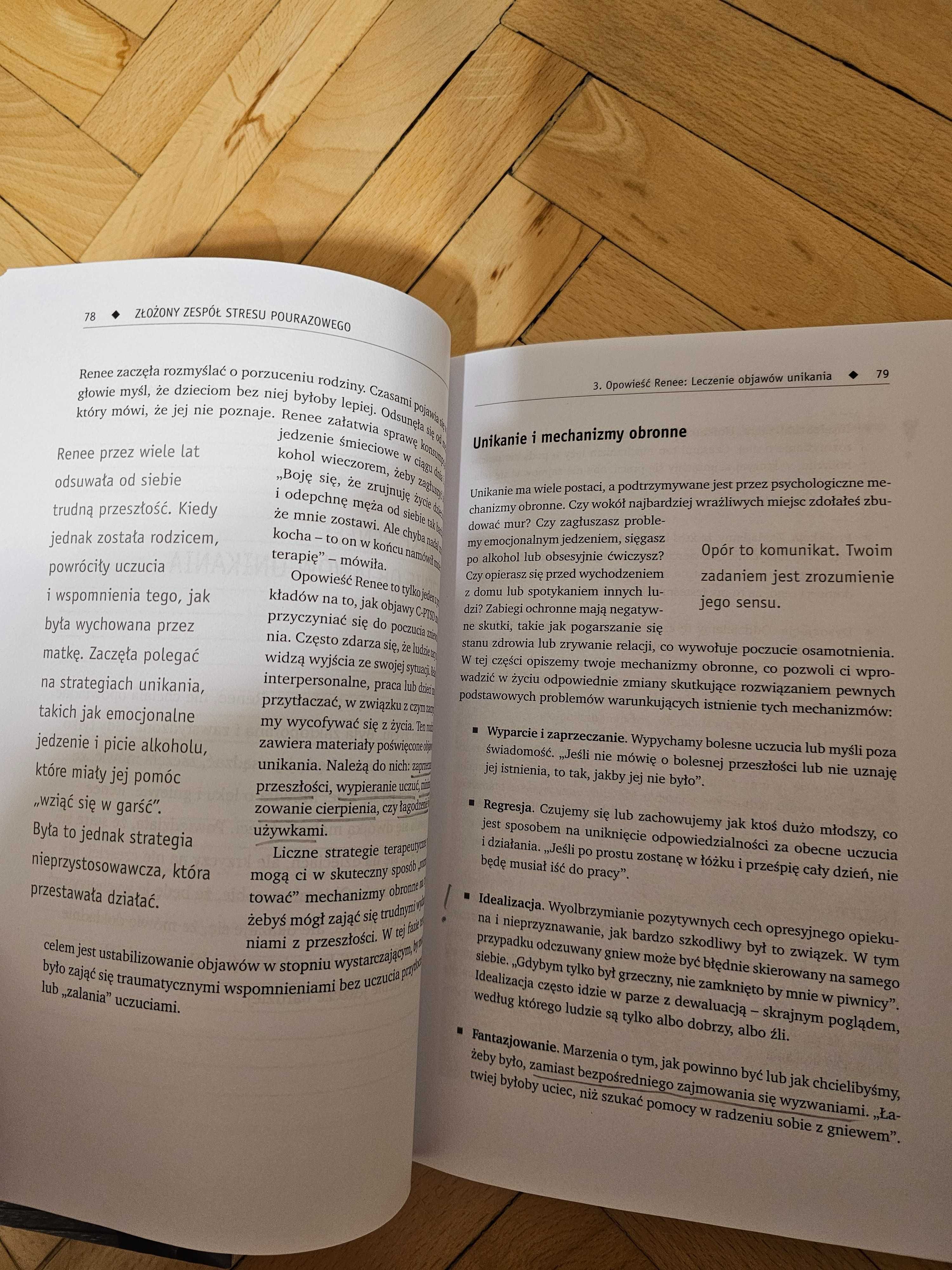 Złożony zespół stresu pourazowego zeszyt ćwiczeń Schwartz