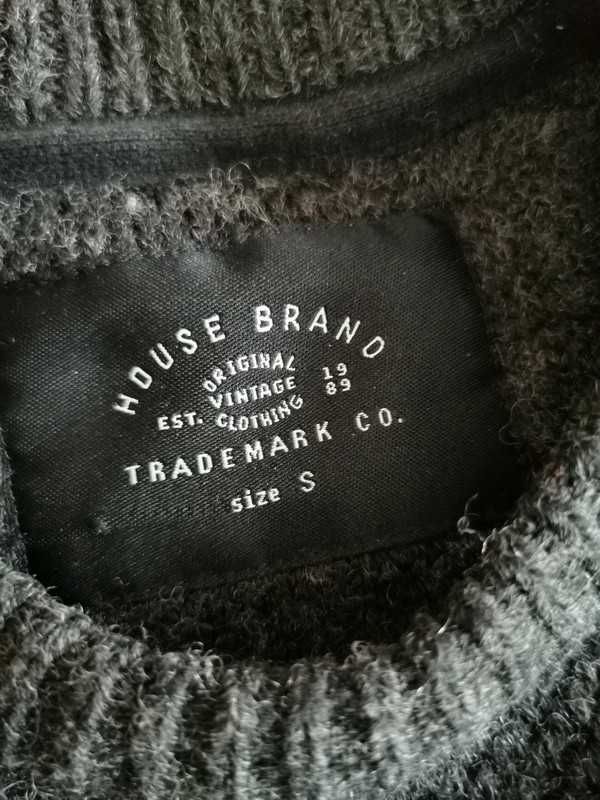 Sweter gruby z wełna House brand rozmiar S