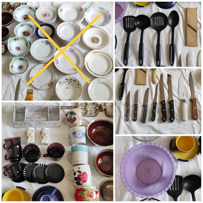 Посуда для кухни разная. много