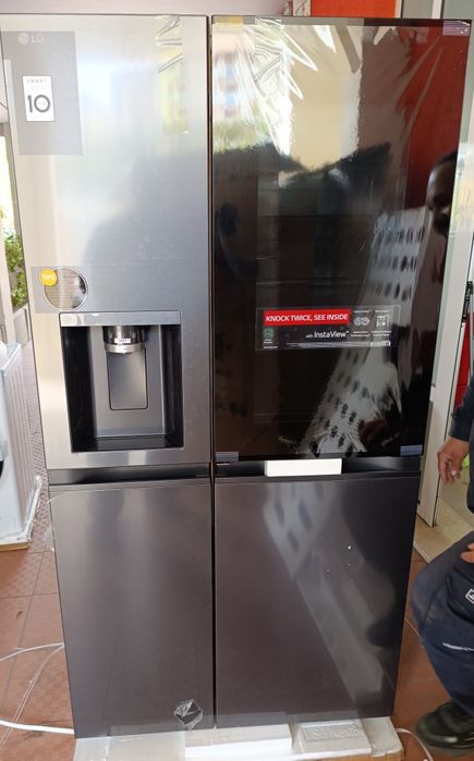 Frigorífico americano LG GSXE90EVDD 179cm/628L/Preto (3 anos garantia)