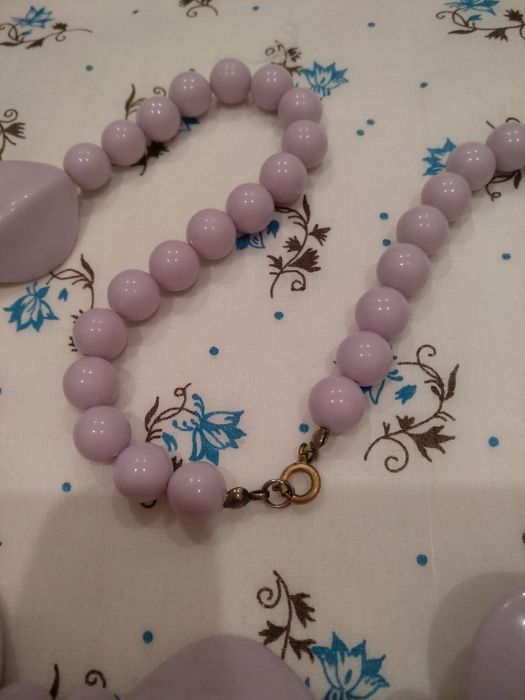 Буси ніжне намисто згарди вінтаж срср бусы бижутерия ссср колье