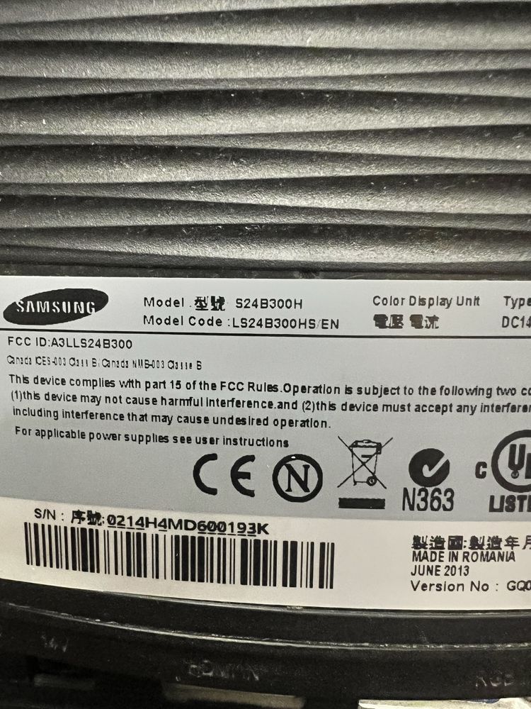 Monitor Samsung S24B00H