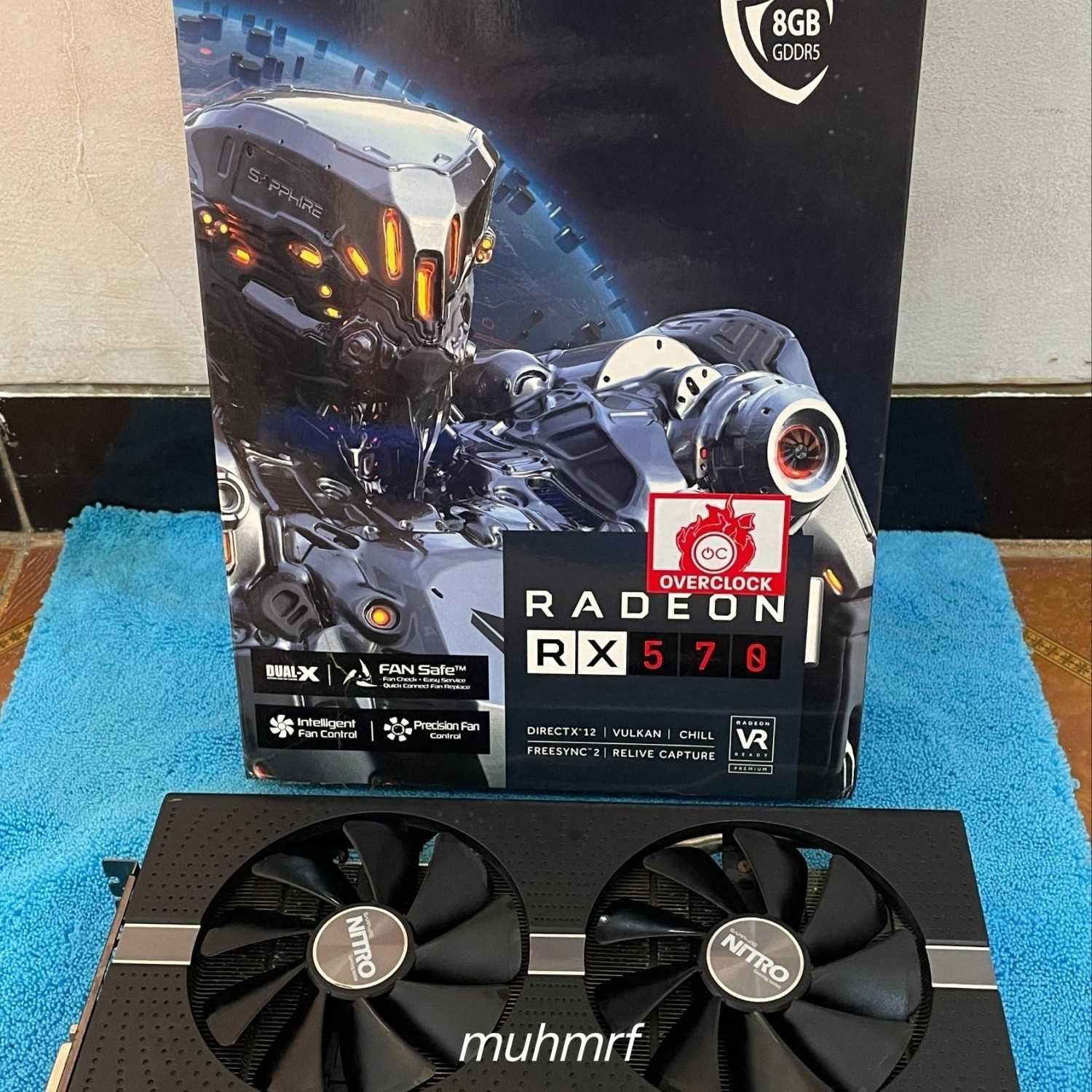 Відеокарта Sapphire Nitro+ RX 570 8 GB DDR5