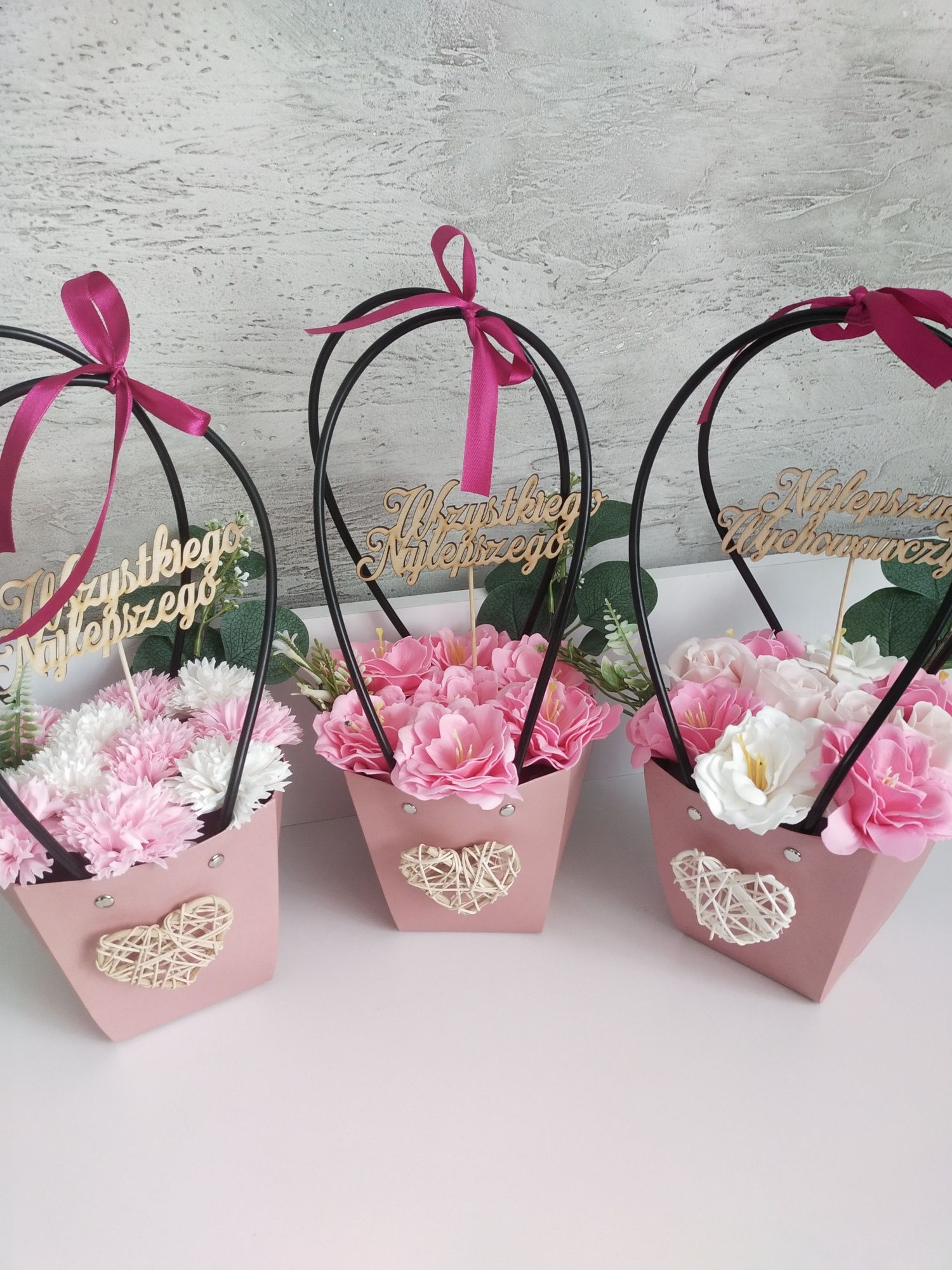 Mydlane flower boxy