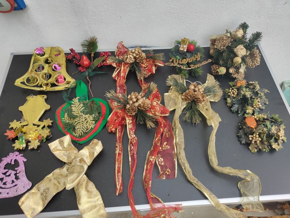 Enfeites de Natal.