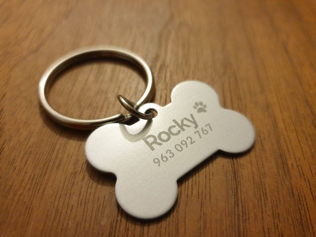 Tags para cão personalizadas - medalhas para cão personalizadas