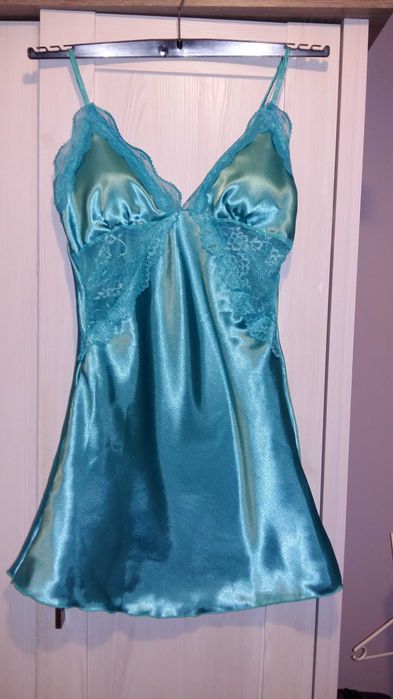 Koszulka nocna niebieska