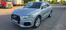 Audi Q3 2.0TFSi Quattro* Ledy* Czarna Skóra* Navi* Automat* ZAMIANA