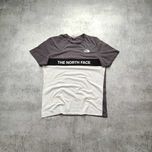 MĘSKA Koszulka Bawełna TNF The North Face Trekking Duże Logo Casual