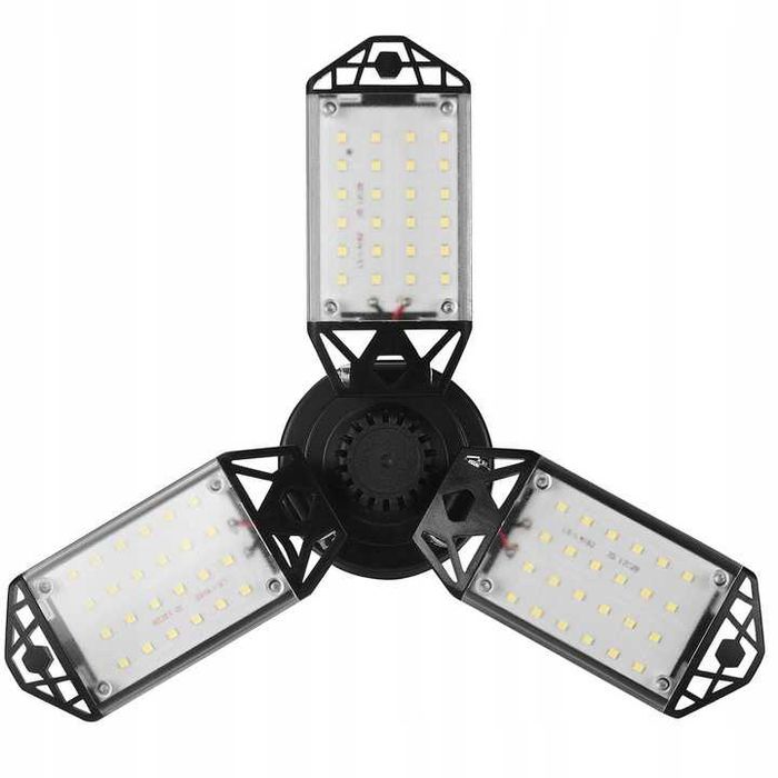 LAMPA WARSZTATOWA LED sufitowa, składana 80W 8500LM Kraft&Dele