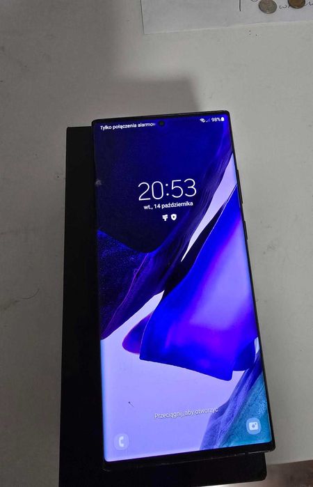 Samsung Note 20 ultra uszkodzony wyświetlacz + dodatki