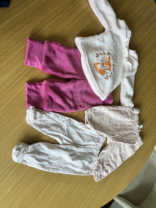 Paka ubranek dla dziewczynki 68 zestaw