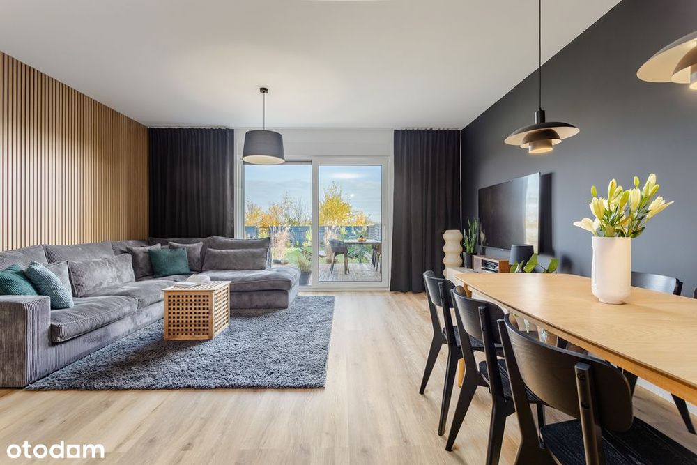 Nowy klimatyczny i przytulny bliźniak z garażem