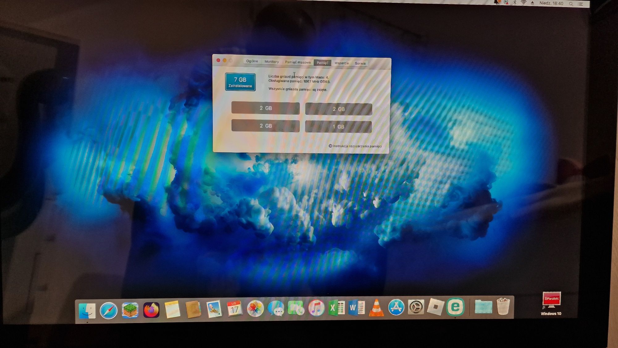 iMac 21.5 2010 klawiatura mysz