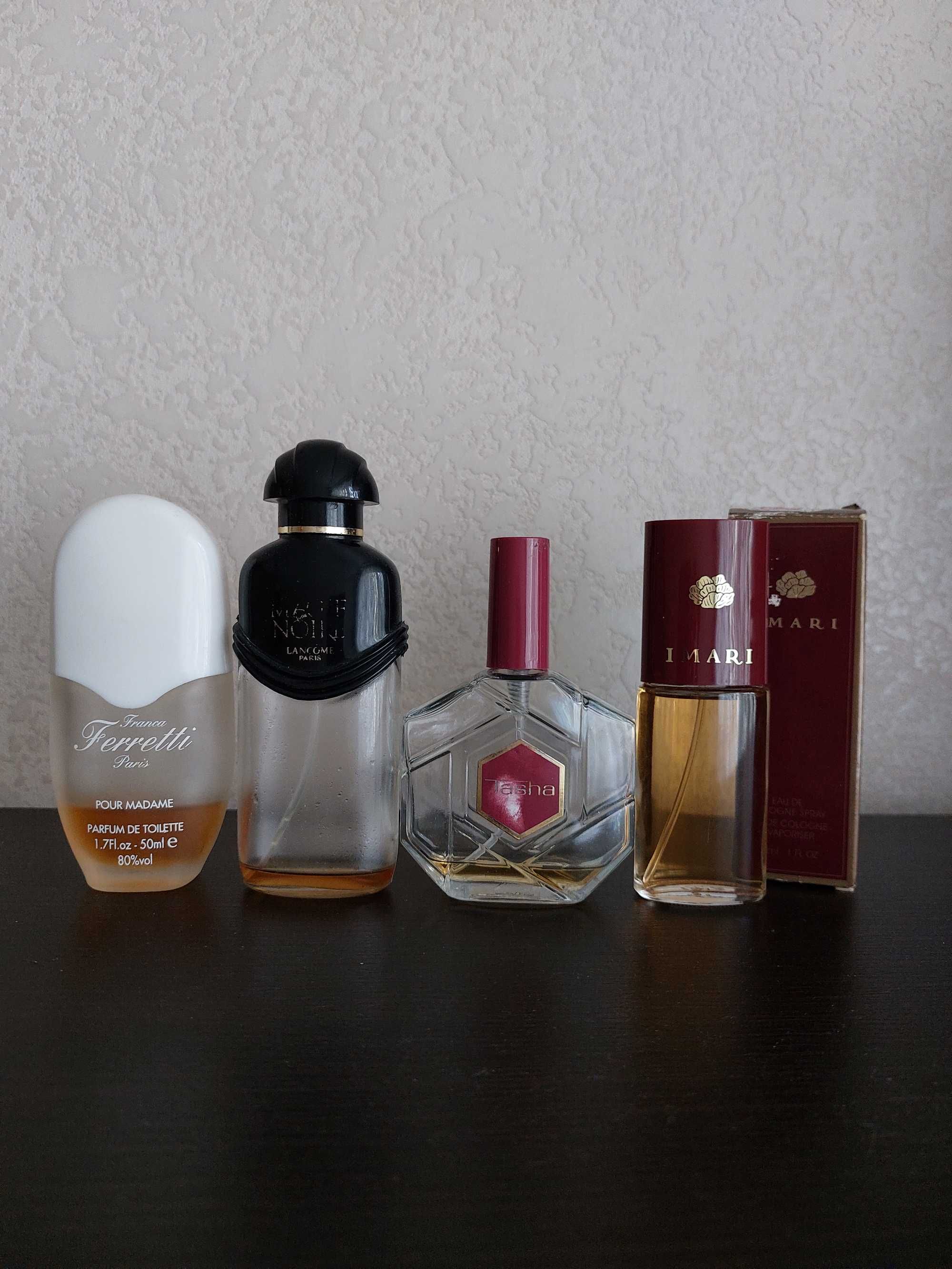 Винтажные духи Magie Noire,avon imari,avon tasha,franca ferretti