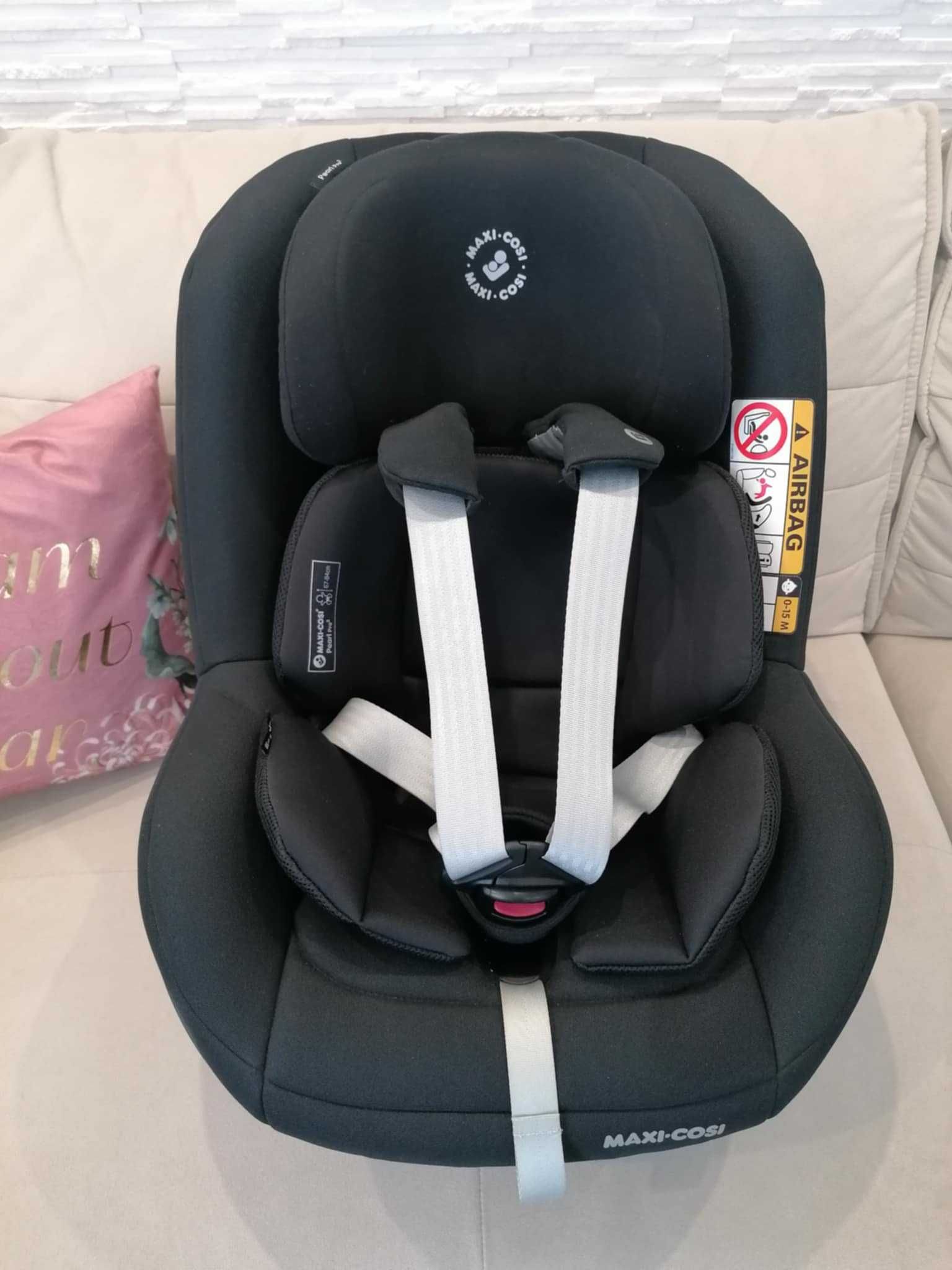 2 Foteliki Maxi Cosi + baza Family Fix3 KOMPLETNY SUPER ZESTAW