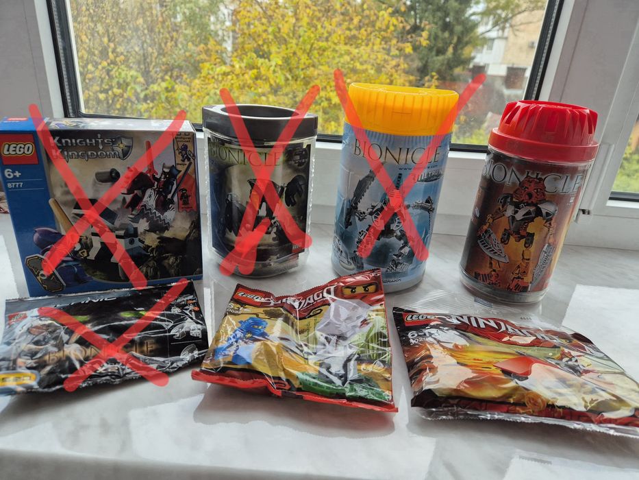 Lego Bionicl 8572 Ninjaga 30293 30082