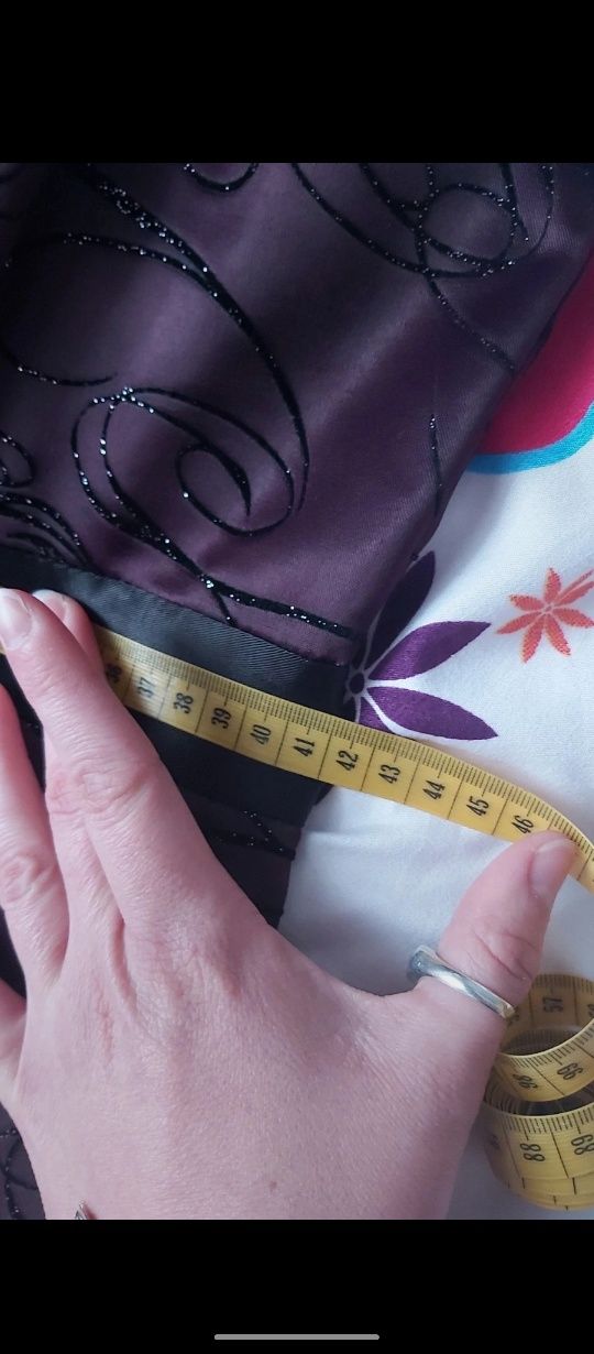 Fioletowa sukienka XL