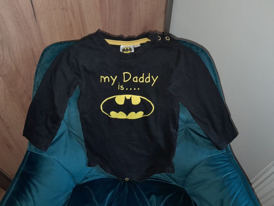Body niemowlęce my daddy is Batman