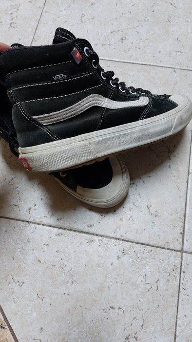 Tenis bota Vans pretos