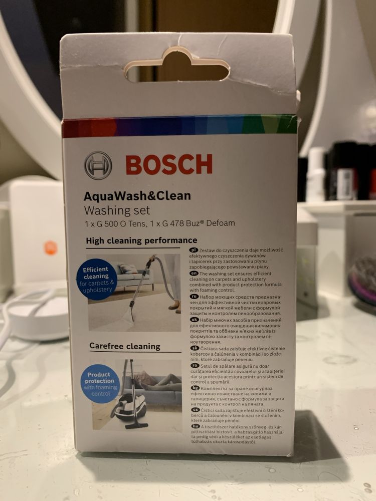 Środek do czyszczenia dywanów Bosch