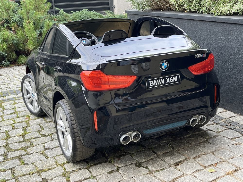 Samochód elektryczny dla dzieci BMW x6m dwuosobowe autko