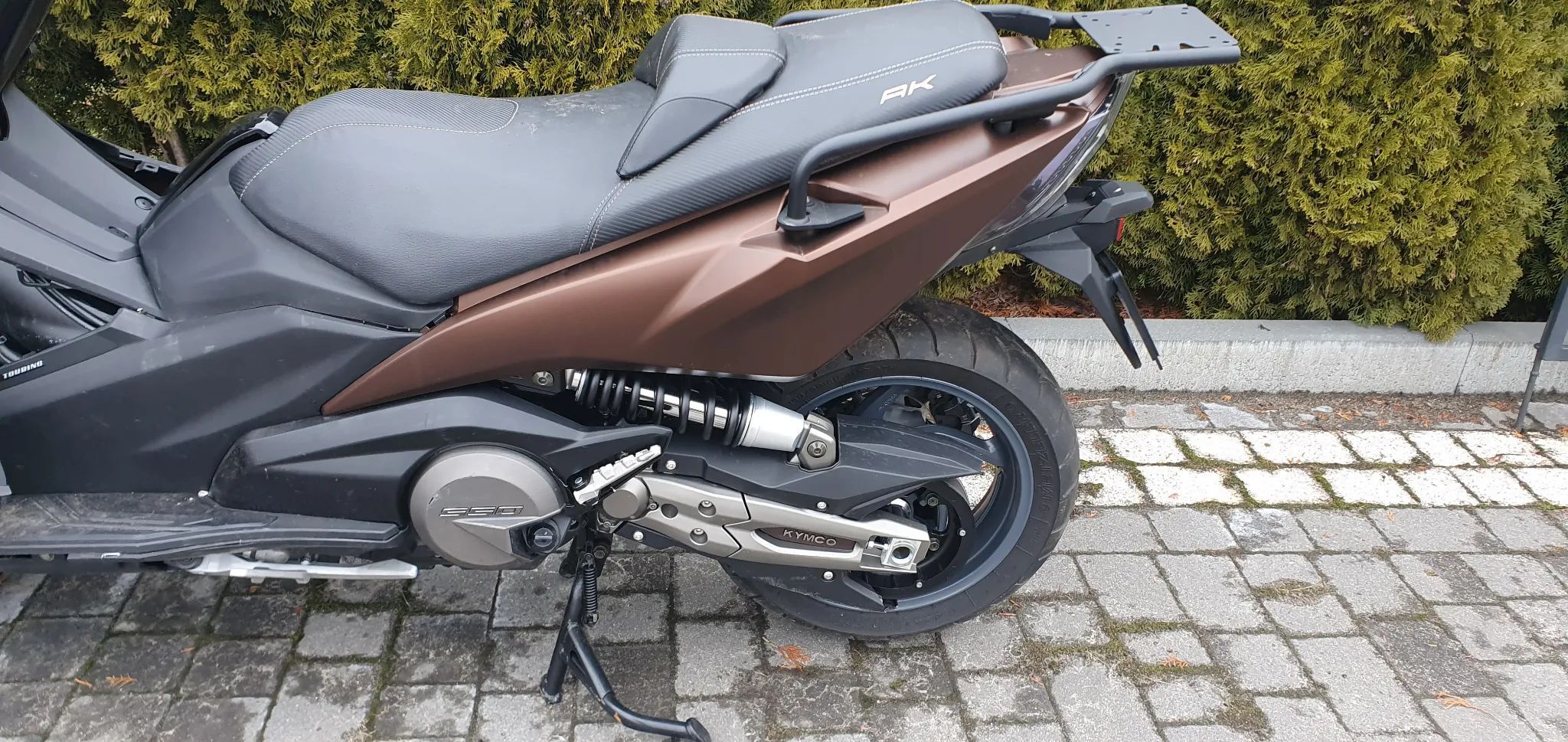 Kymco AK 550 AK550 AK 550 Graty Części. Uszkodzony po kolizji