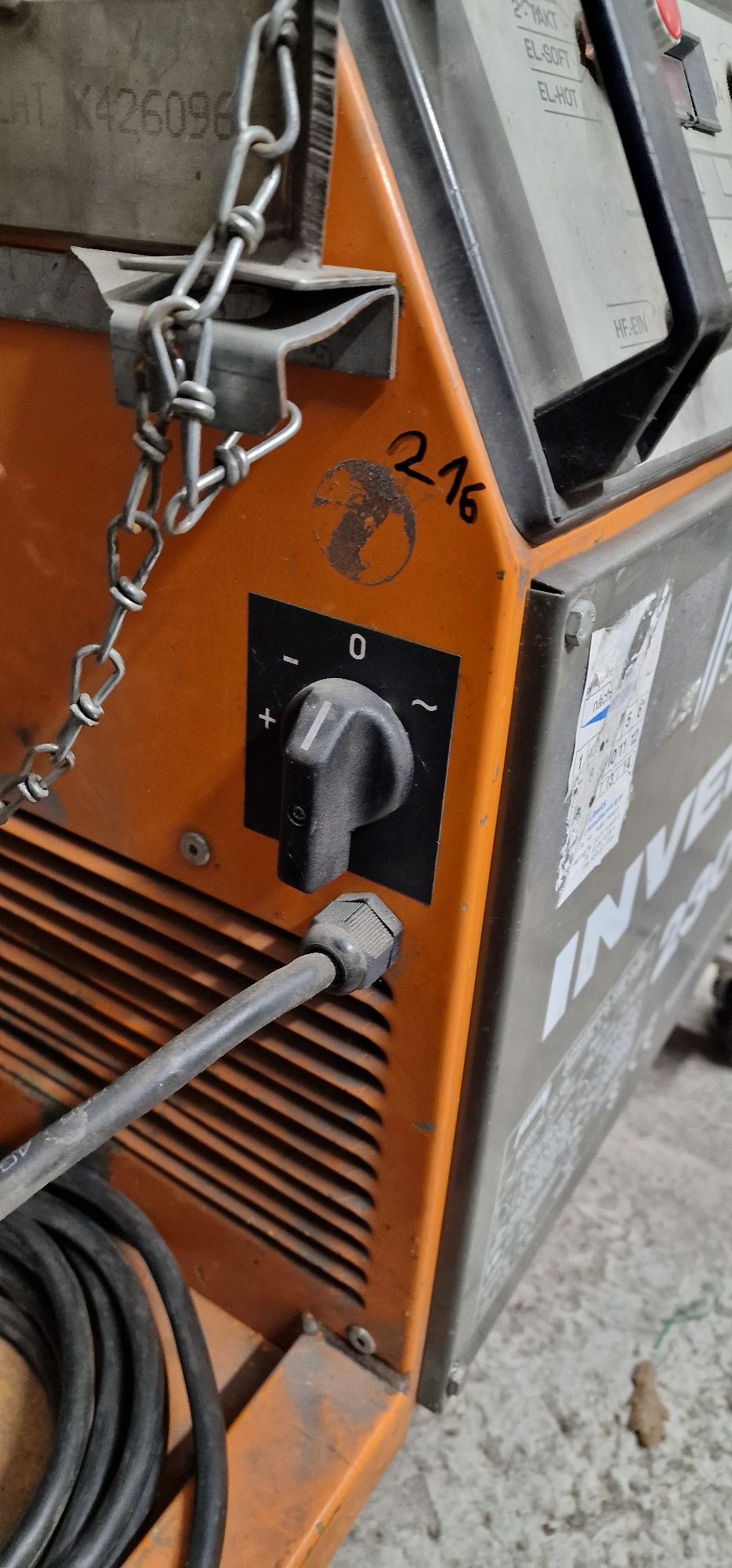 Spawarka TIG AC/DC Rehm Invertig 230GW