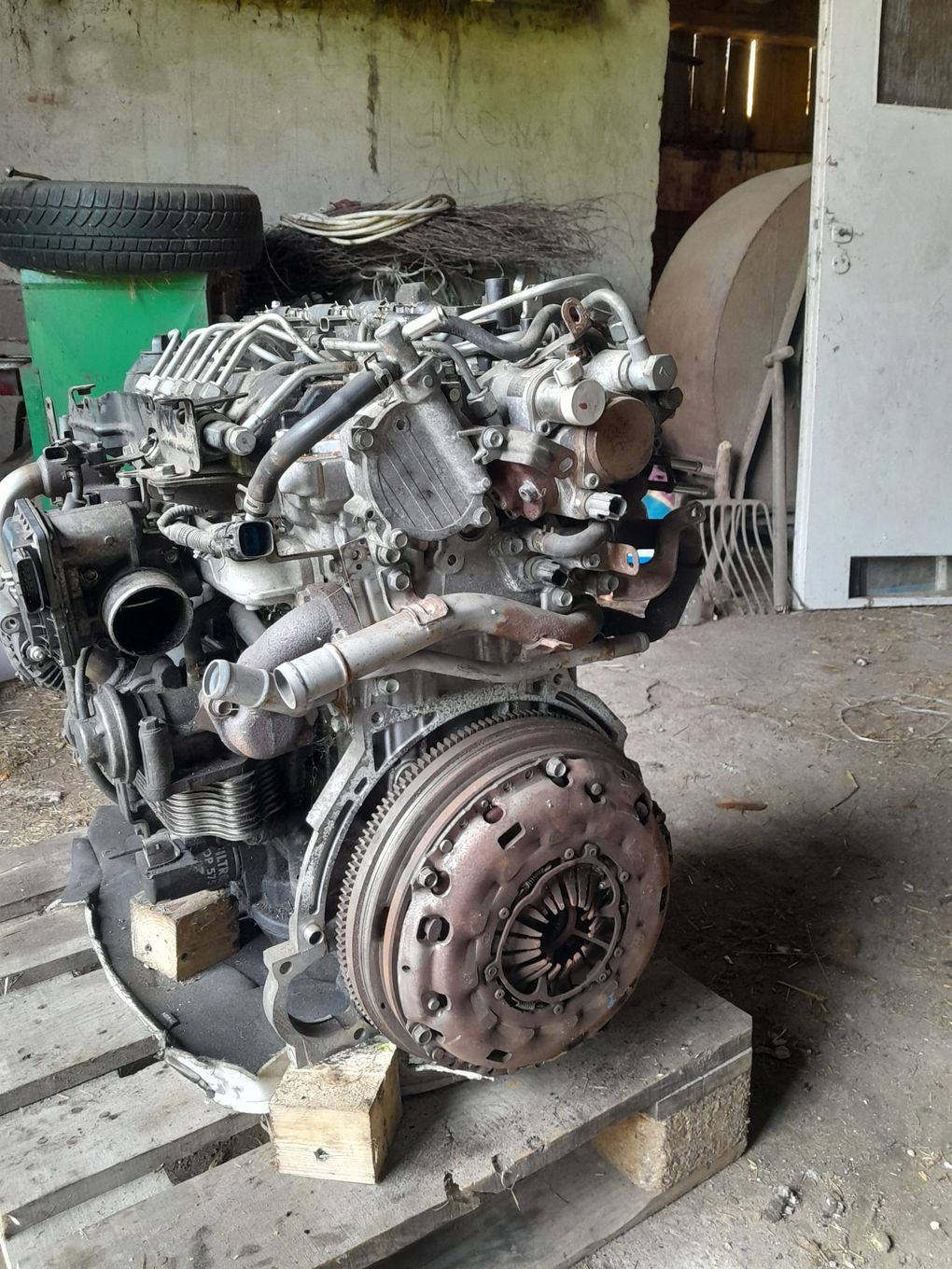 Uszkodzony silnik Mitsubishi ASX