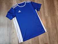 Koszulka męska Adidas rozmiar L Niebieska Błękitna