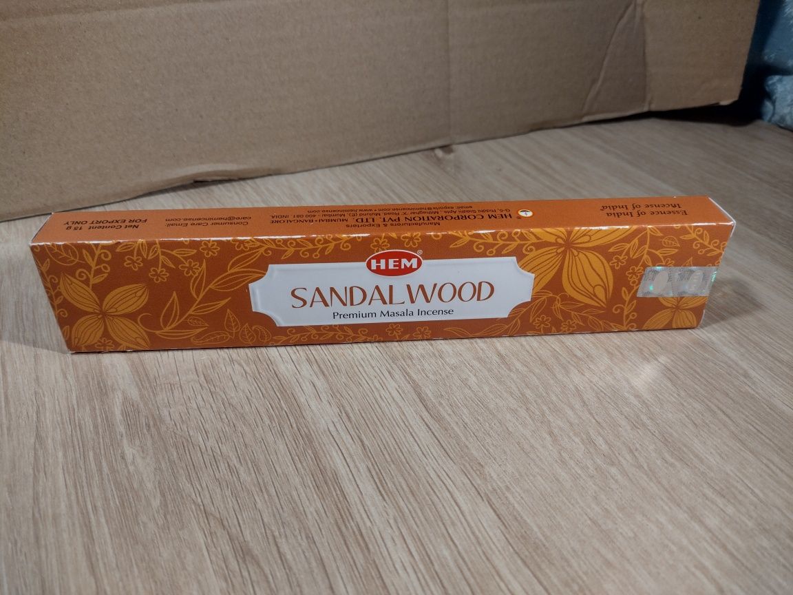 Kadzidełka premium HEM sandalwood