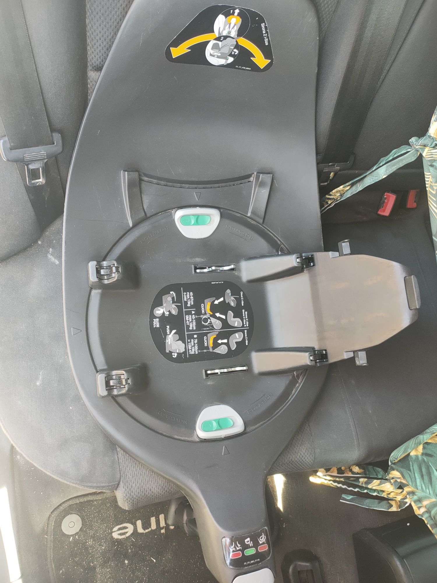Fotelik samochodowy Cybex Strona Z I-Size 0-13 kg z bazą ISOFIX