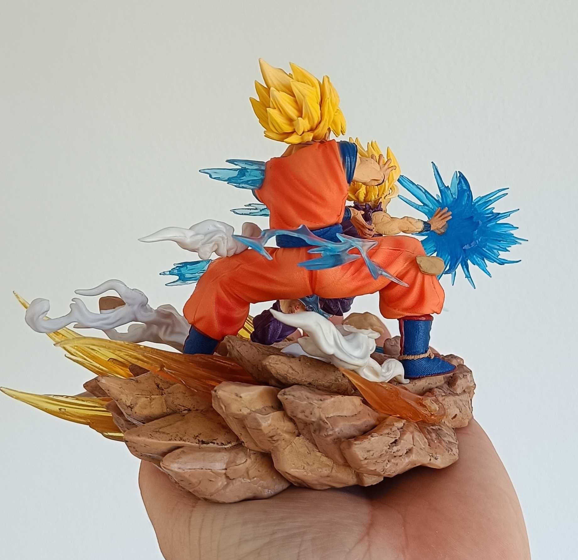 Figurka Dragon Ball Z Goku i Gohan SSJ NOWA 14.5cm