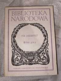 Pär Lagerkvist Wybór prozy Ossolineum 1986