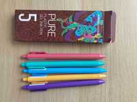 Zestaw długopisów żelowych KACO PURE 5 sztuk