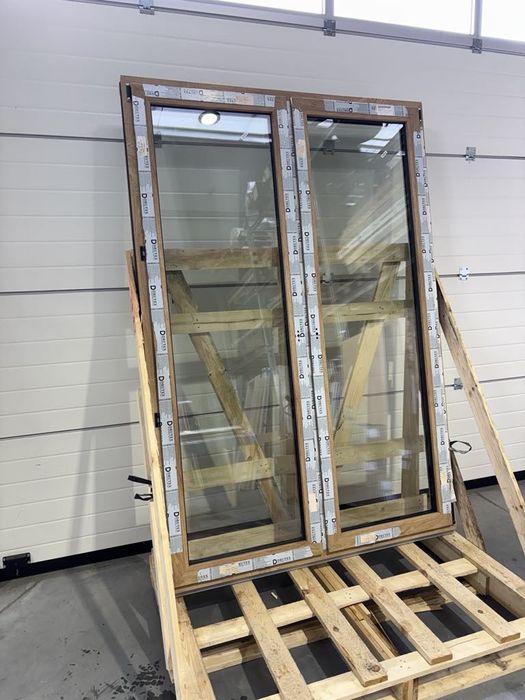 Balkon dwuskrzydłowy Drutex EDGE Woodec Turner