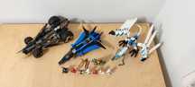 Lego Ninjago 2260 Atak Smoka 9444 Szturmowiec Cole 9442 Myśliwiec Jaya