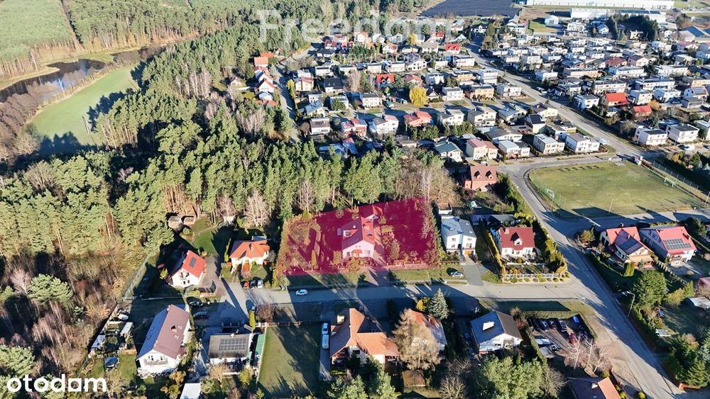 Dom z potencjałem – ogród i  2 działki