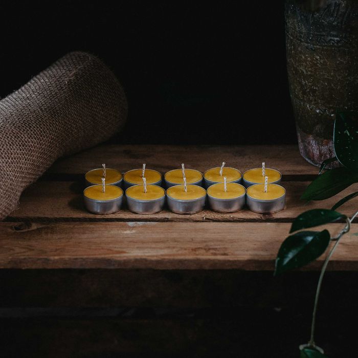 Świeca Tealight z wosku pszczelego mała