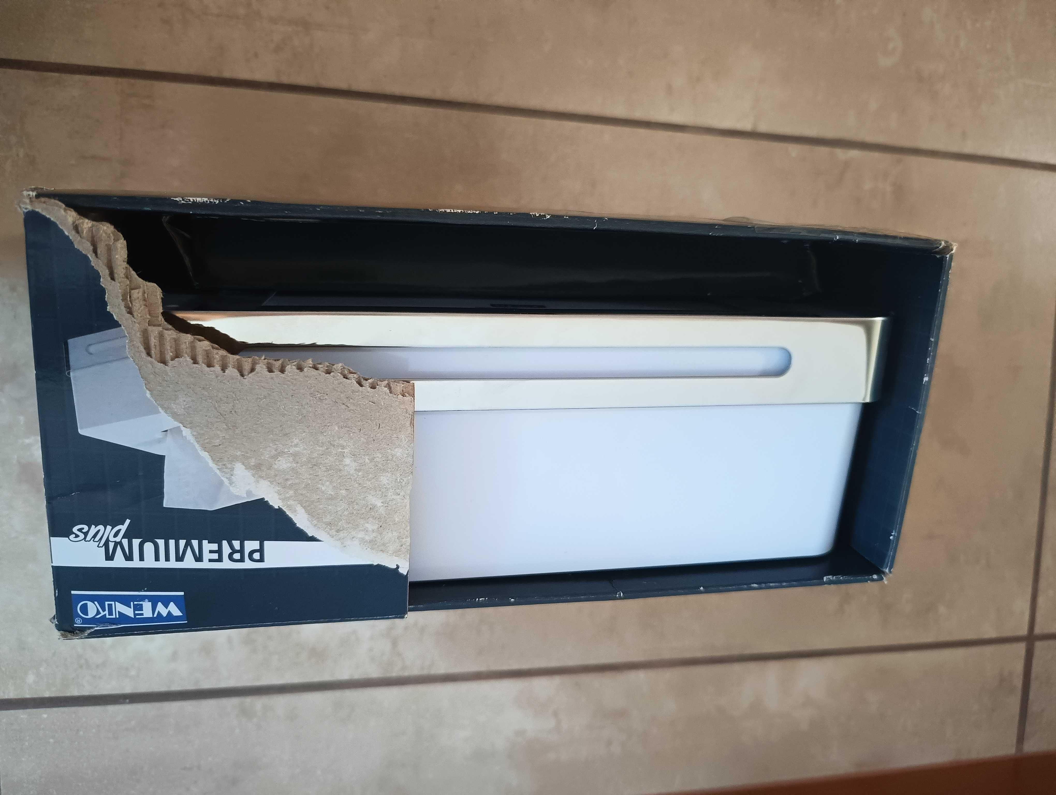 WENKO Pudełko na chusteczki kosmetyczne Premium Plus  naścienne