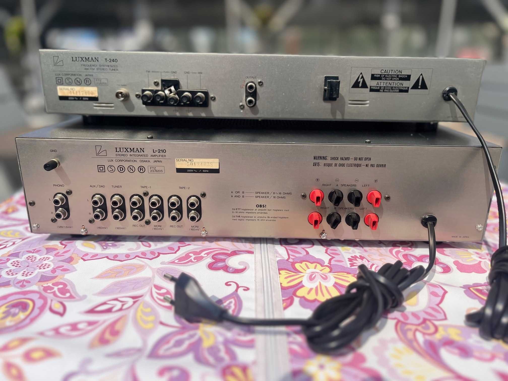 Luxman L-210 wzmacniacz + tuner