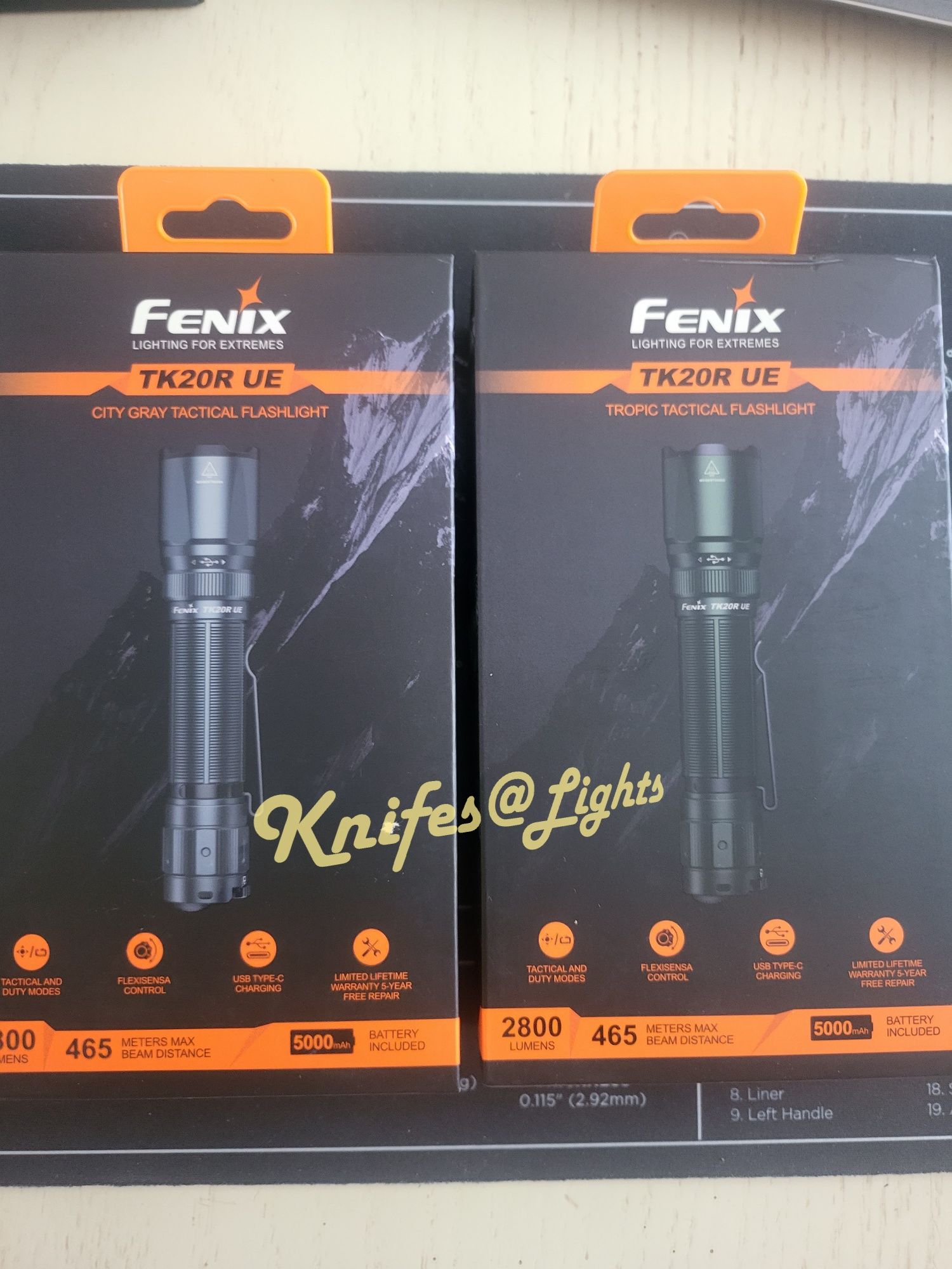 Fenix TK20R UE, тактичний ліхтар, 2800 lumens, акційна вартість