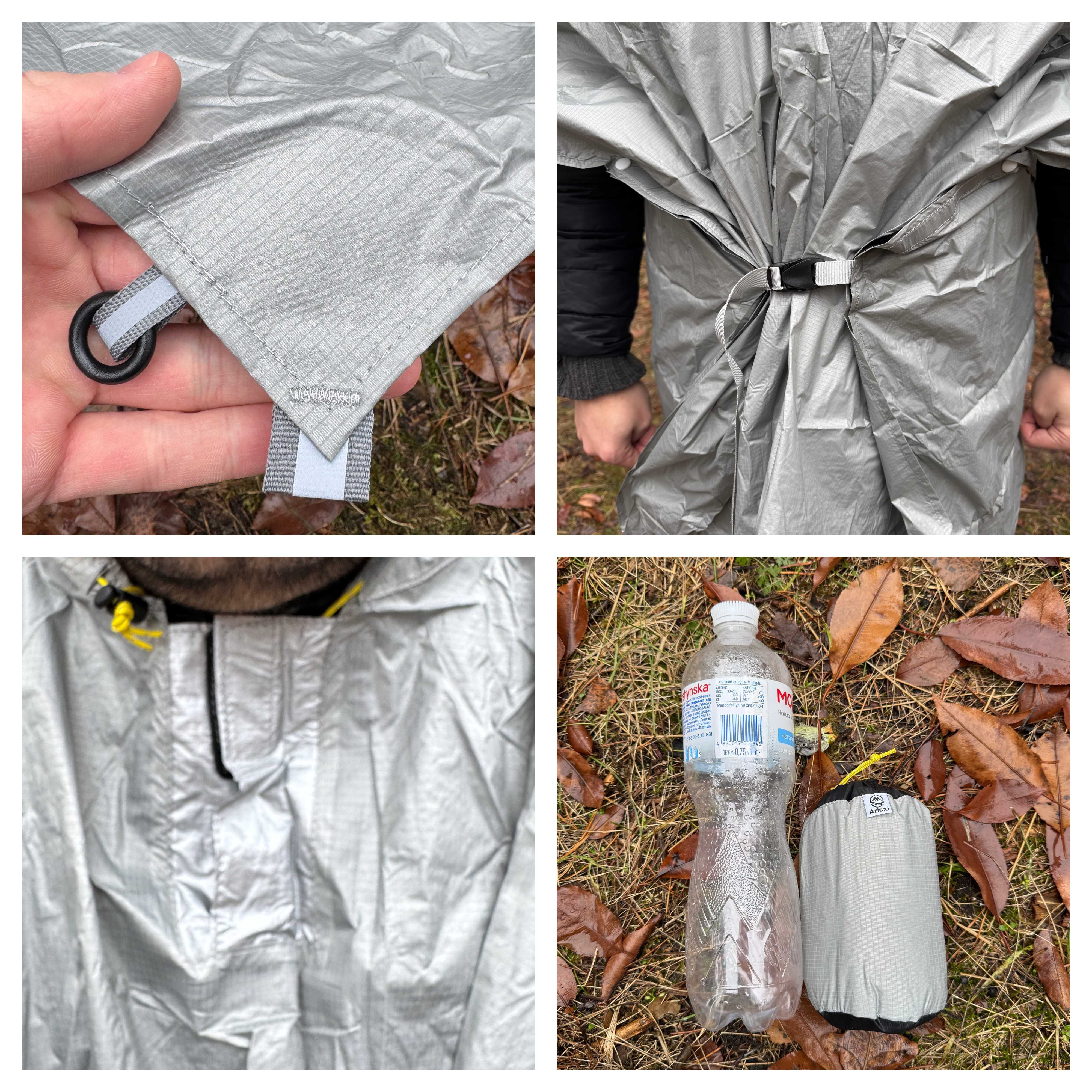 Дощовик пончо тент футпрінт Naturehike, 3f ul gear, Arichi, Asta Gear