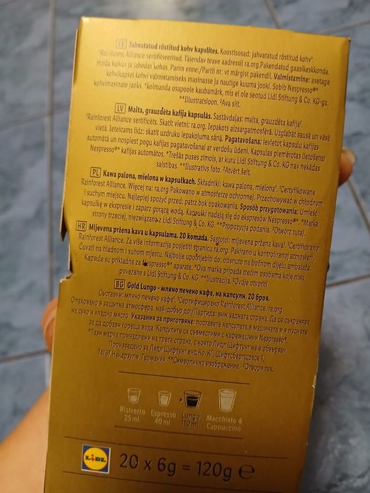 Kapsulki kawy do ekspresu