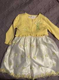 Piekna sukienka z bolerkiem 3 lata