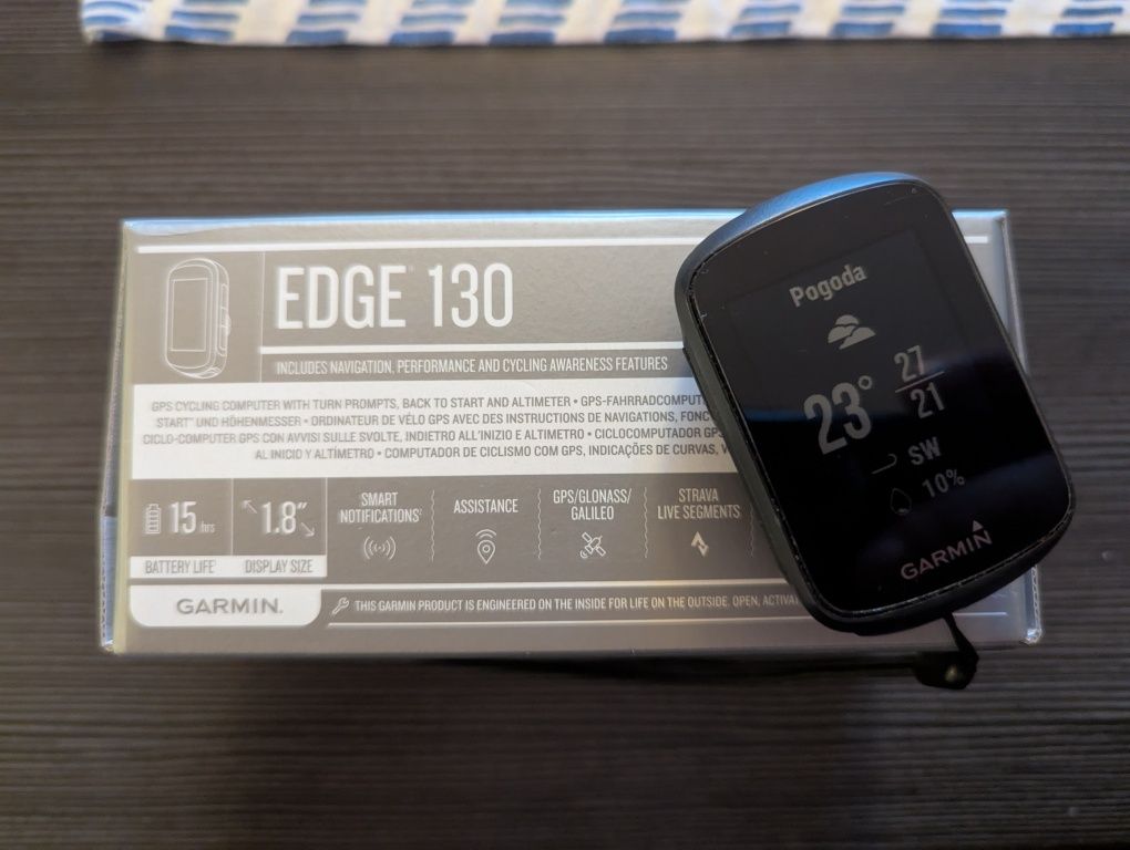 Komputer licznik rowerowy Garmin EDGE 130