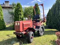Ciagnik ogrodowy KMZ 012 “Urwis” z zestawem maszyn